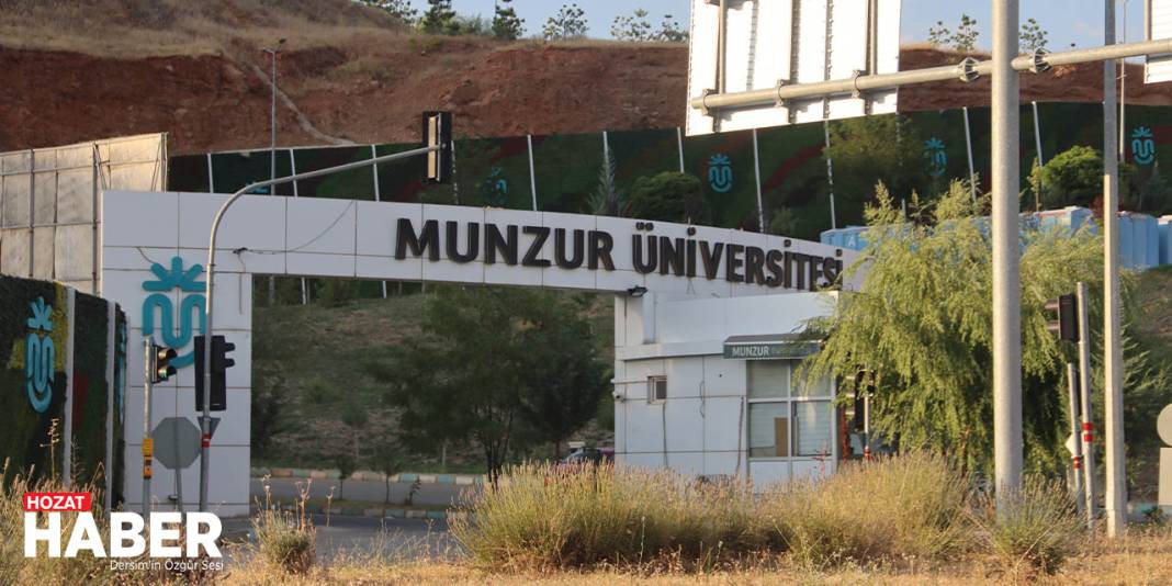 Munzur Üniversitesin'de  Boykot Var 1